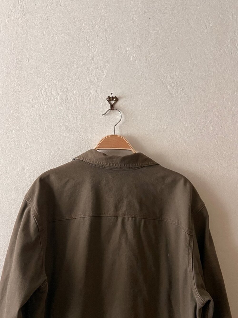 Vintage L.L. Bean Green Cotton Jacket, Men's Large - Picture 8 of 10